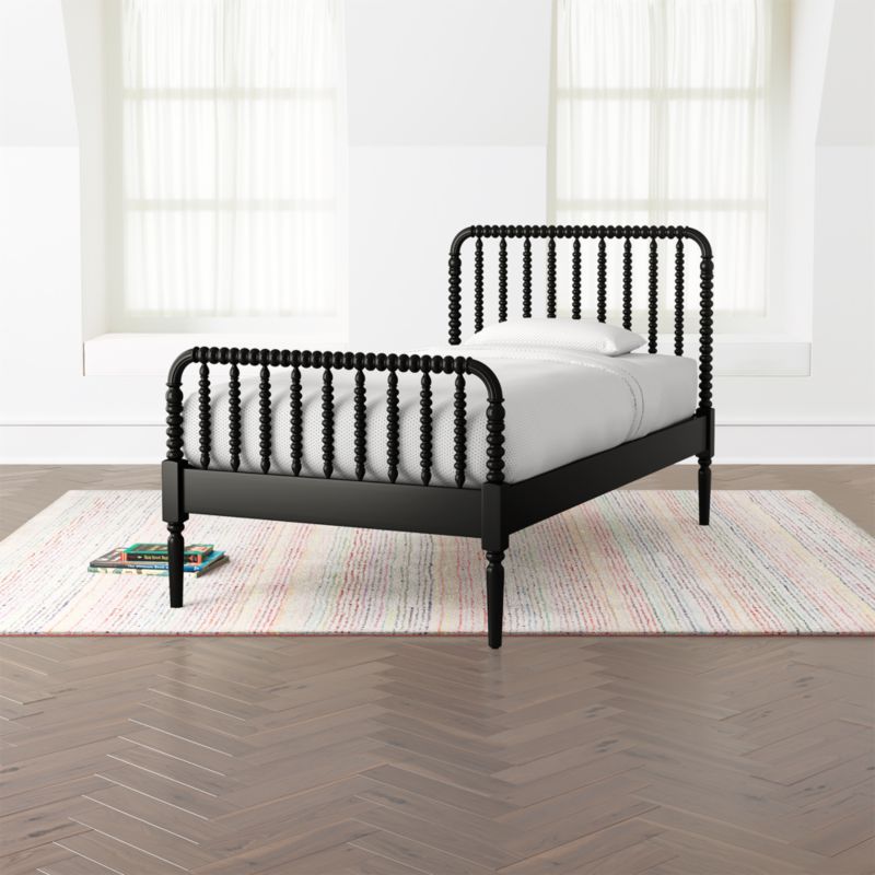 Jenny Lind Kids Bed (Black) | Crate and Barrel | Crate & Barrel