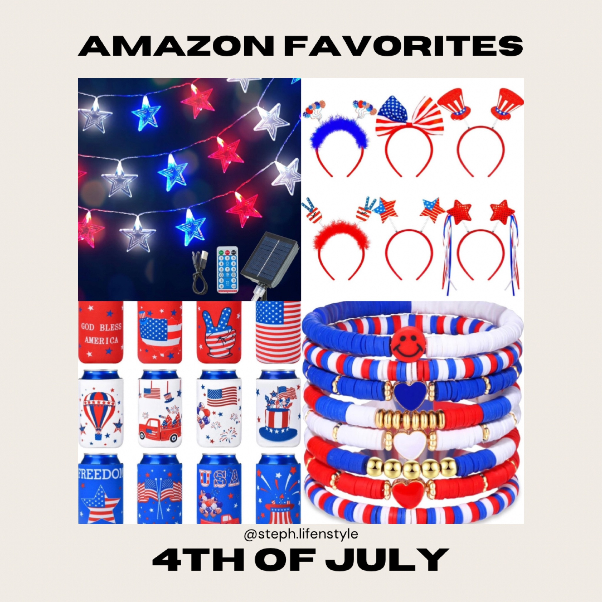 Amazon favorites for 4th of July! ⭐️

#LTKKids #LTKFamily #LTKParties