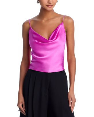 Calista Silk Cowl Neck Camisole | Bloomingdale's (US)