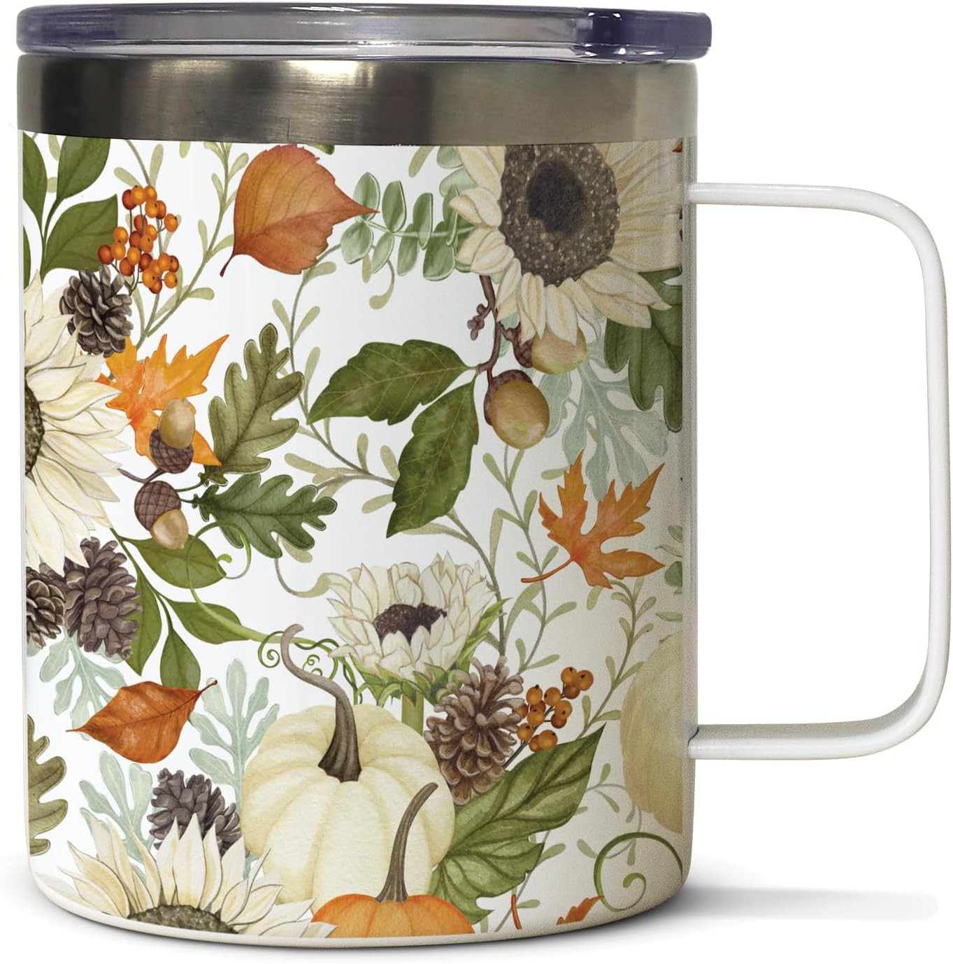 Farmhouse Fall Stainless Steel Travel Mug 12 oz. | Amazon (US)