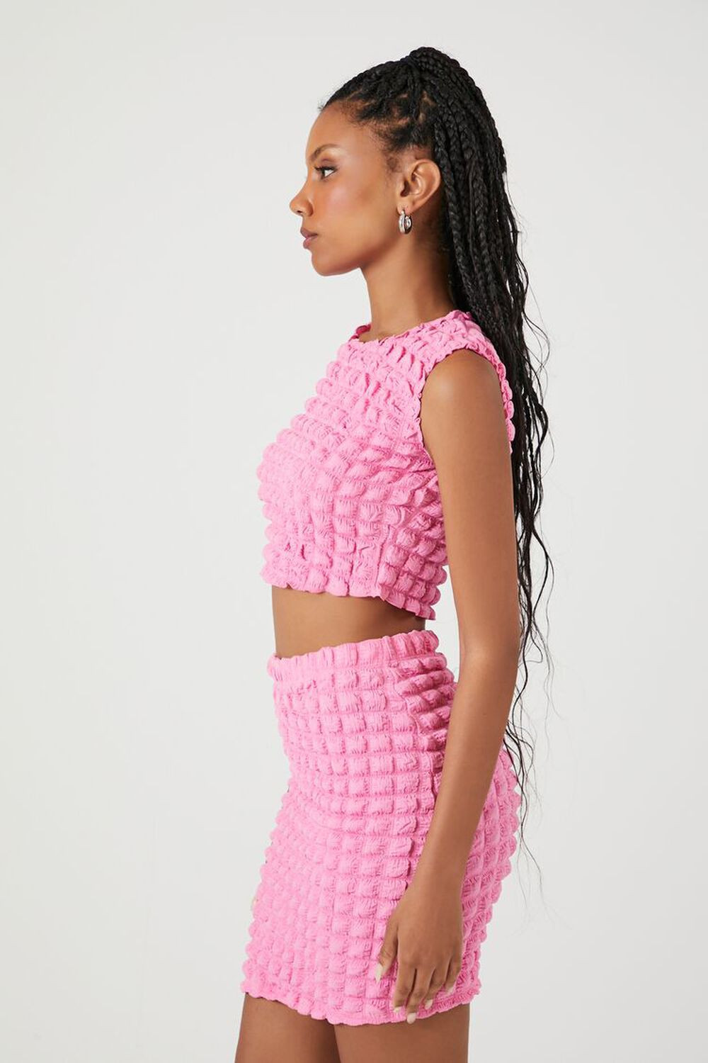 Quilted Crop Top & Mini Skirt Set | Forever 21 (US)