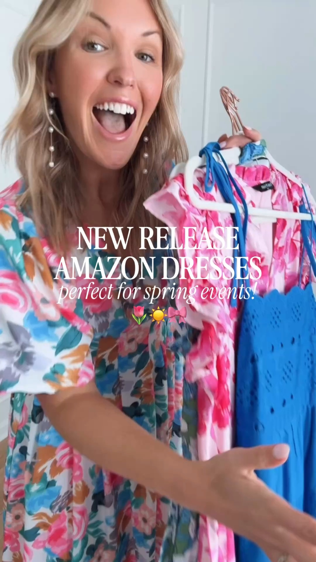 New release Amazon dresses - spring occasion dresses - wearing a med 

#LTKSeasonal #LTKMidsize