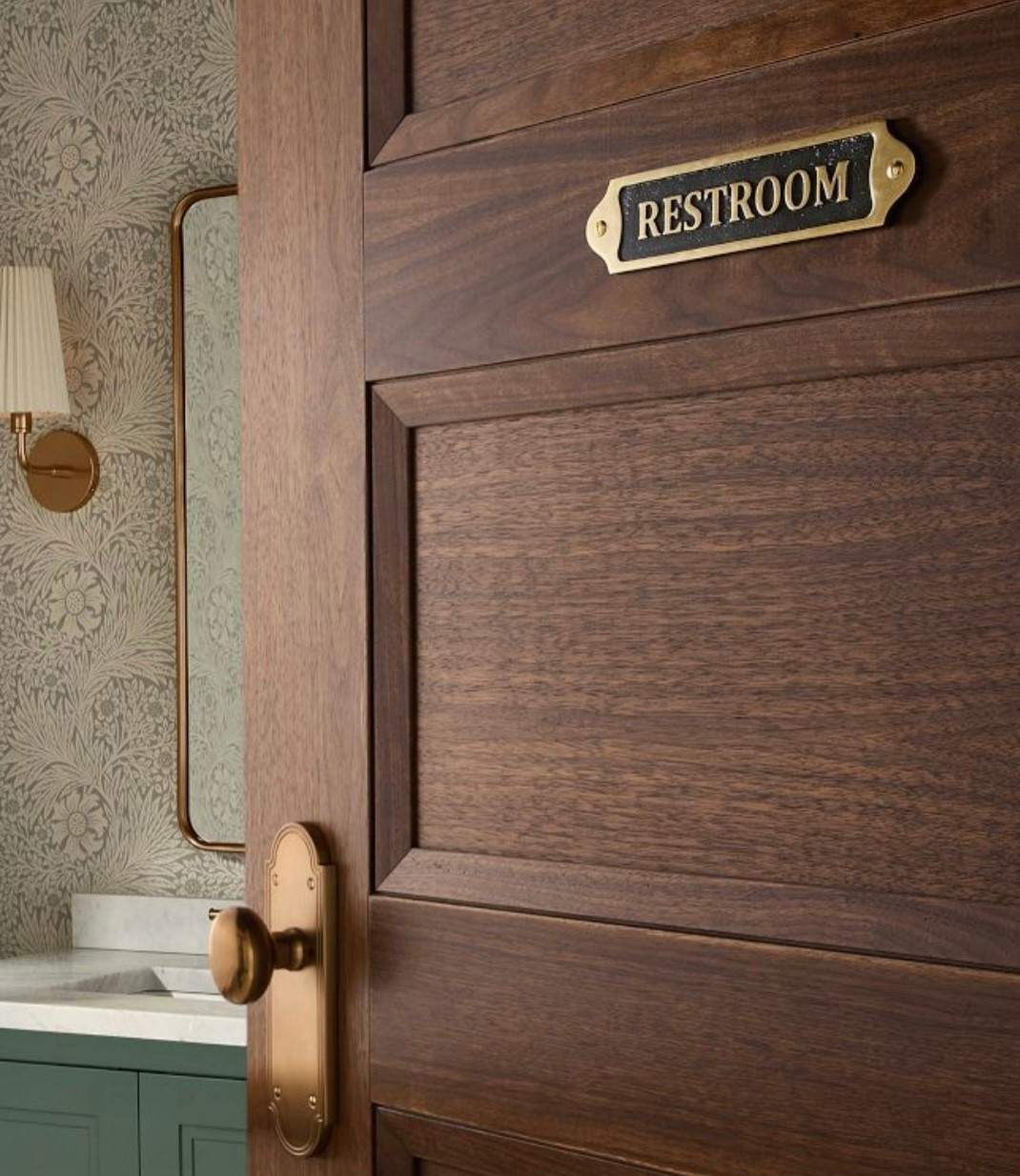 Restroom sign, Interior decor 