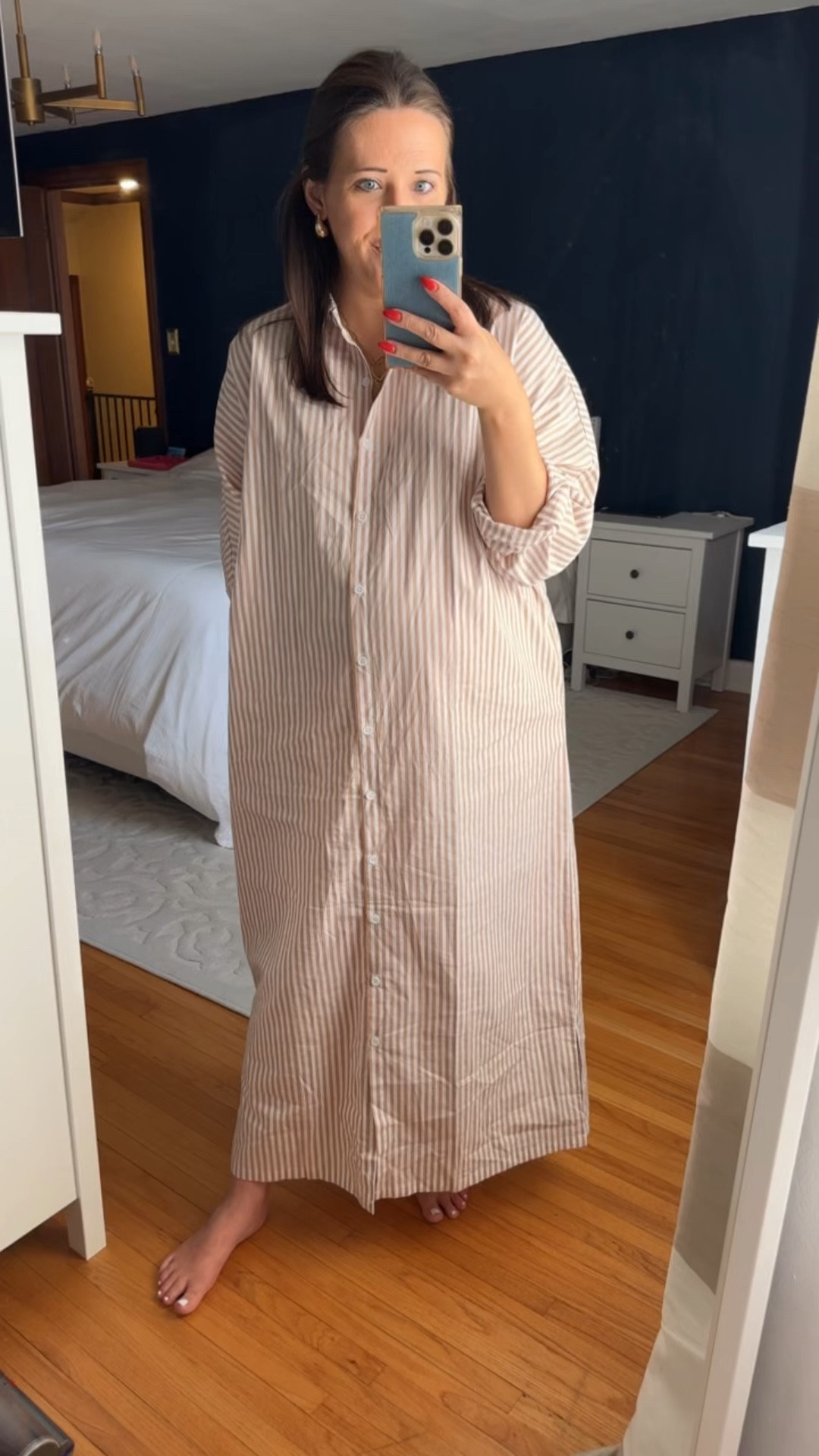 Perfect throw on & go dress for late summer/early fall!

I’m in a size medium - 29 weeks pregnant & 5’3"

#LTKBump #LTKFindsUnder50 #LTKVideo