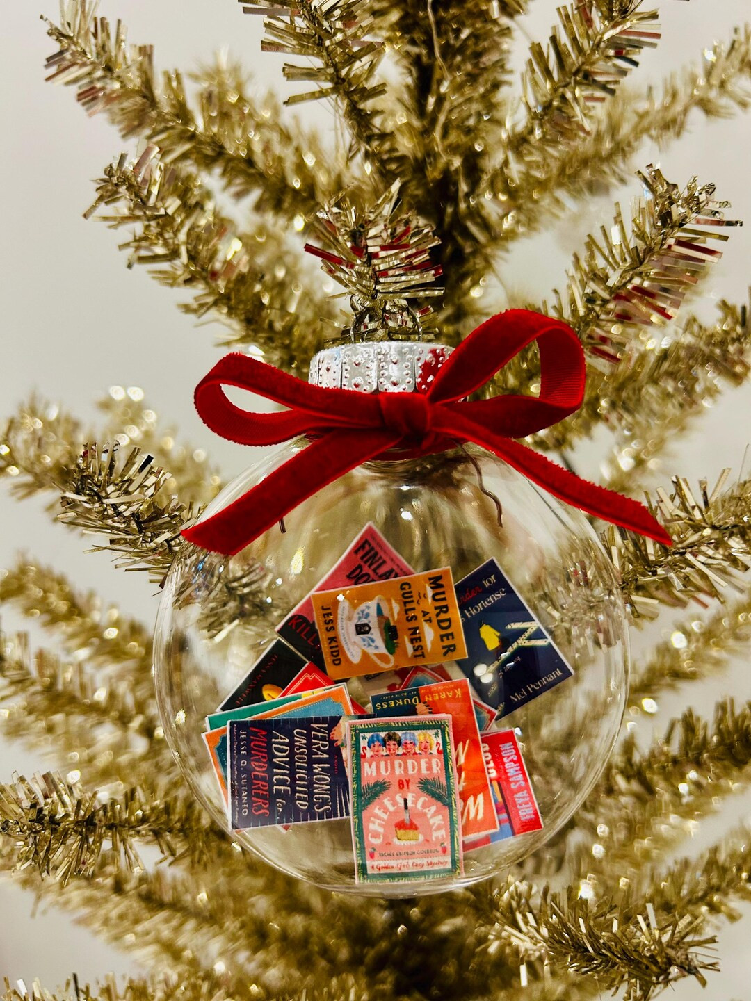 Cozy Mystery Book Ornament - Updated 2025 - Etsy | Etsy (US)