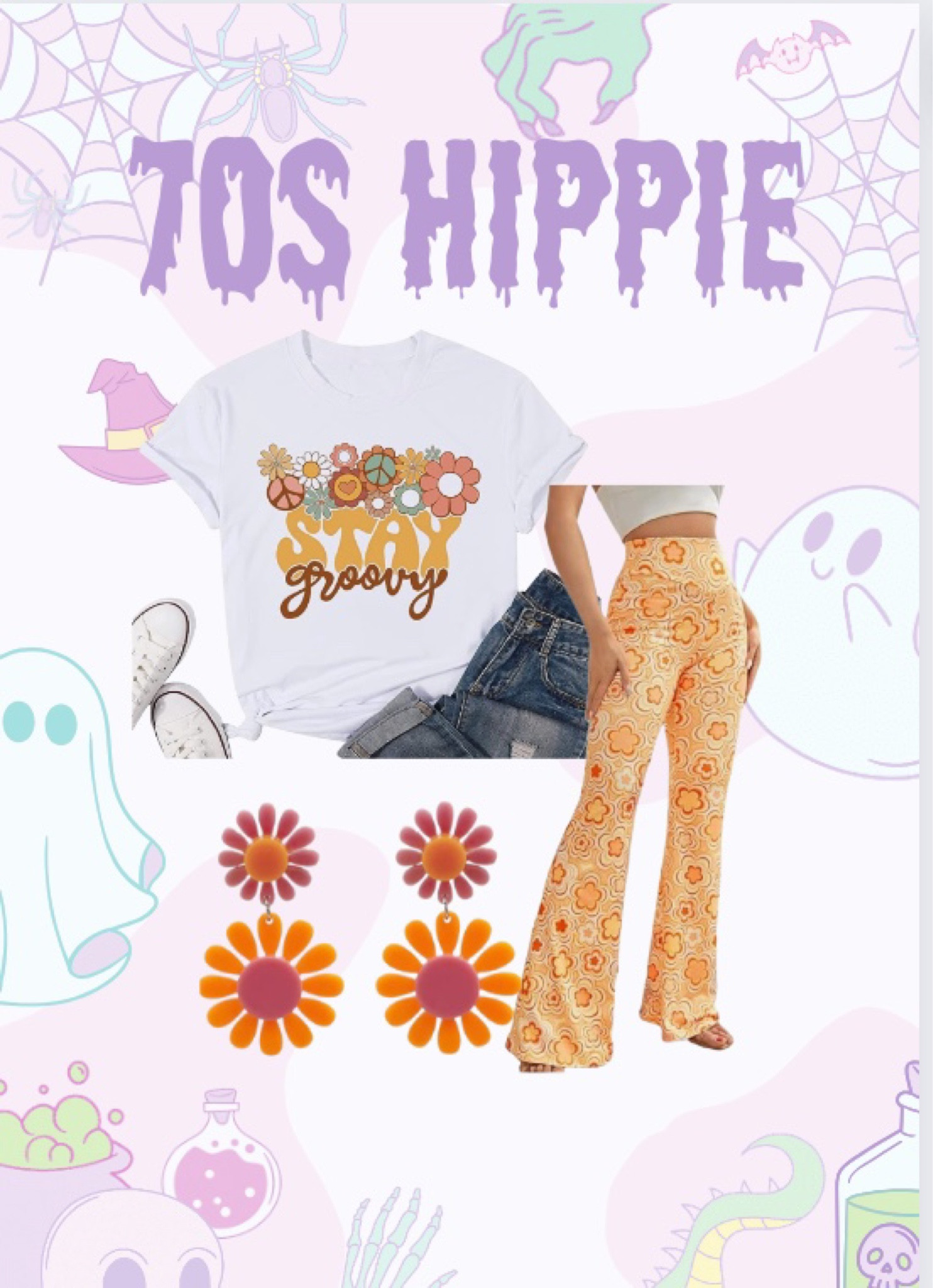 Halloween costume. Easy Halloween costume. Retro hippie 70s costume. Amazon halloween 

#LTKHalloween #LTKSeasonal #LTKHoliday