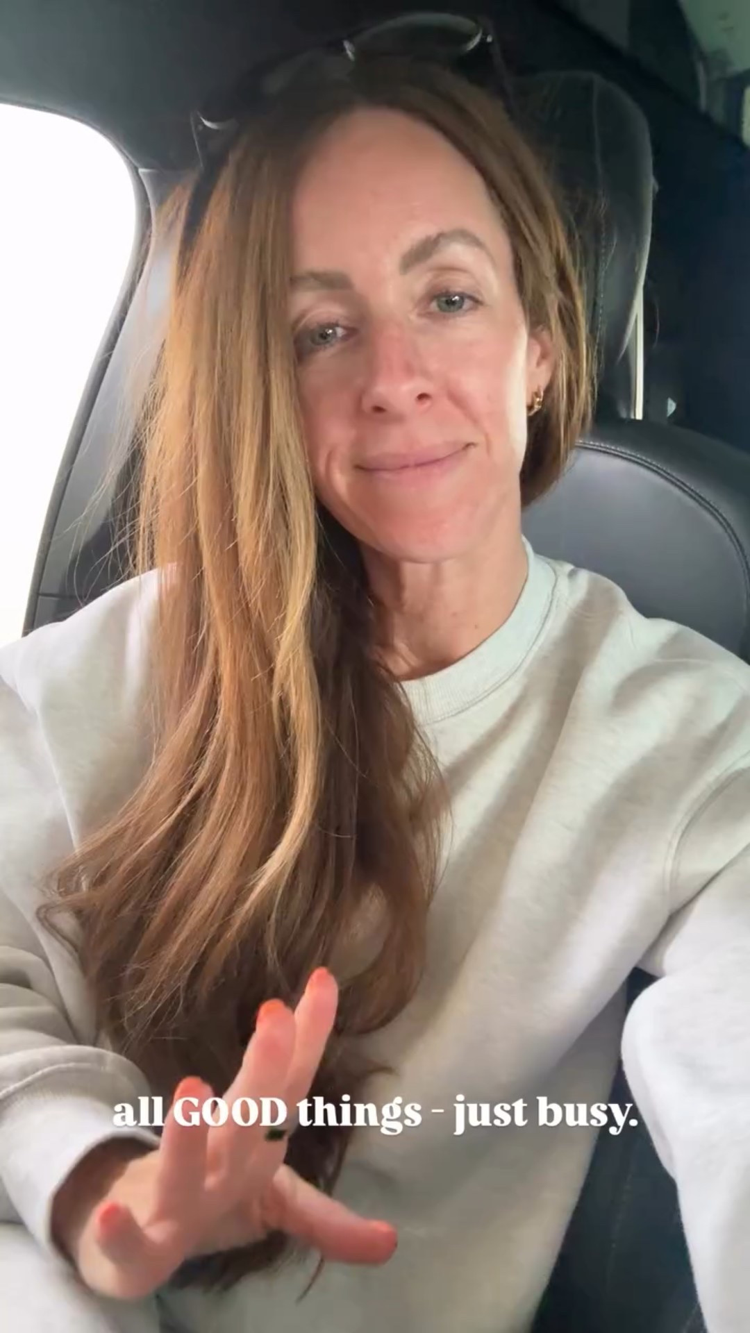 all GOOD things - just busy.