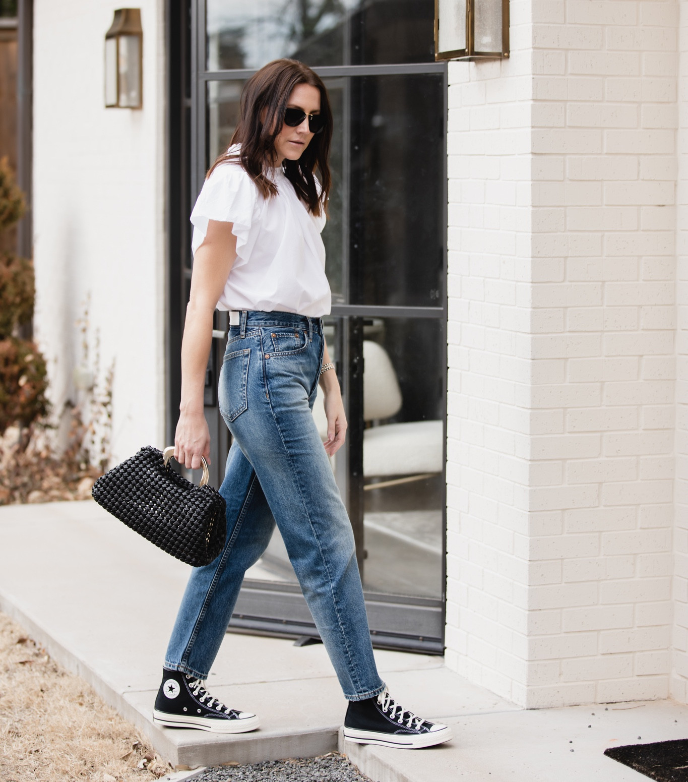My favorite new white blouse for spring. Styled casually here but can be worn for date night and work!

#LTKworkwear #LTKFind #LTKstyletip