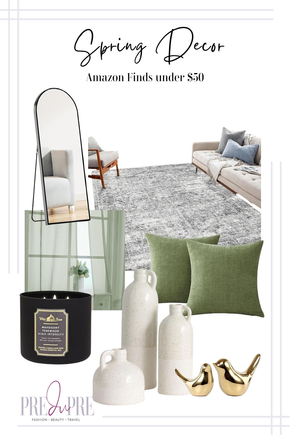 🌿 Refresh your space for spring with these affordable Amazon finds under $50! From soft, earthy tones to elegant accents, these decor pieces bring warmth and style to any room. ✨

Tap the link in bio to shop now and give your home a seasonal glow-up!

#SpringDecor #LTKHome #BudgetFriendlyDecor #HomeRefresh #MinimalistStyle #LTKFinds #AmazonHome #SeasonalDecor

#LTKHome #LTKFindsUnder50 #LTKStyleTip