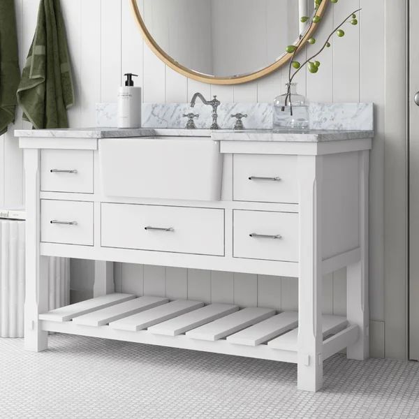 Emiliani 48" Single Bathroom Vanity Set | Wayfair North America