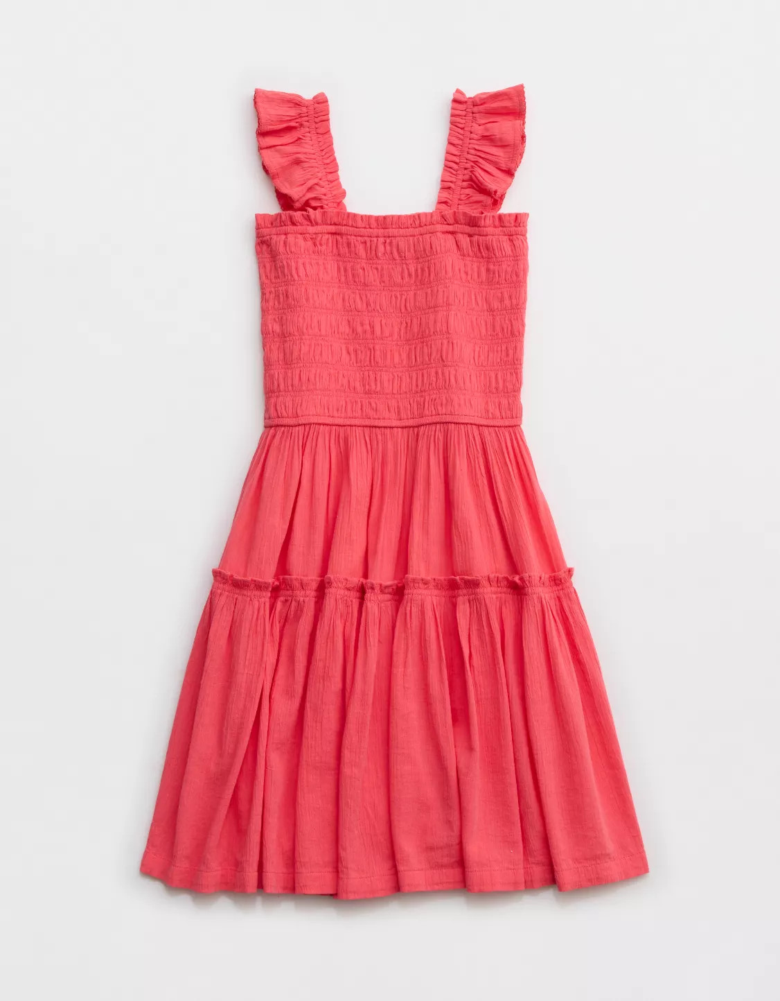 Aerie Flirty Shoulder Summer Mini Dress | Aerie