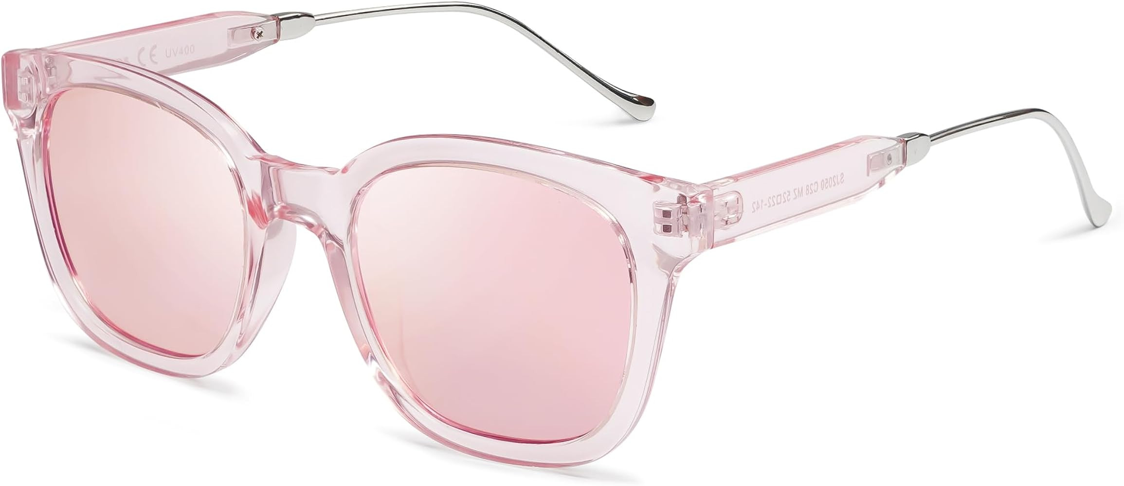 SOJOS Classic Square Polarized Sunglasses for Women Men Retro Trendy UV400 Sunnies SJ2050 | Amazon (US)