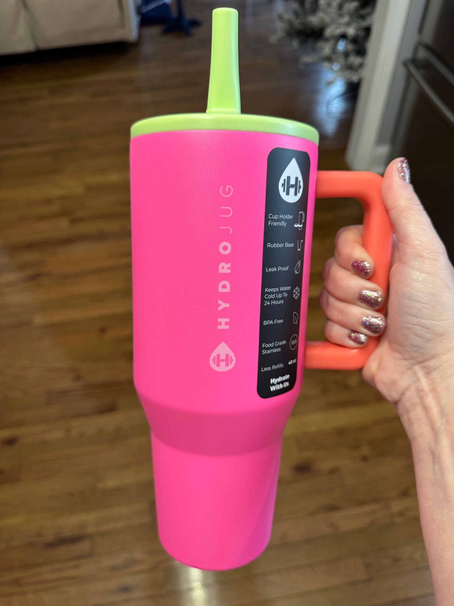 With these bright colors, there will be no losing this tumbler!!

#hydrojug 

#LTKFindsUnder50 #LTKGiftGuide #LTKfitnessgoals