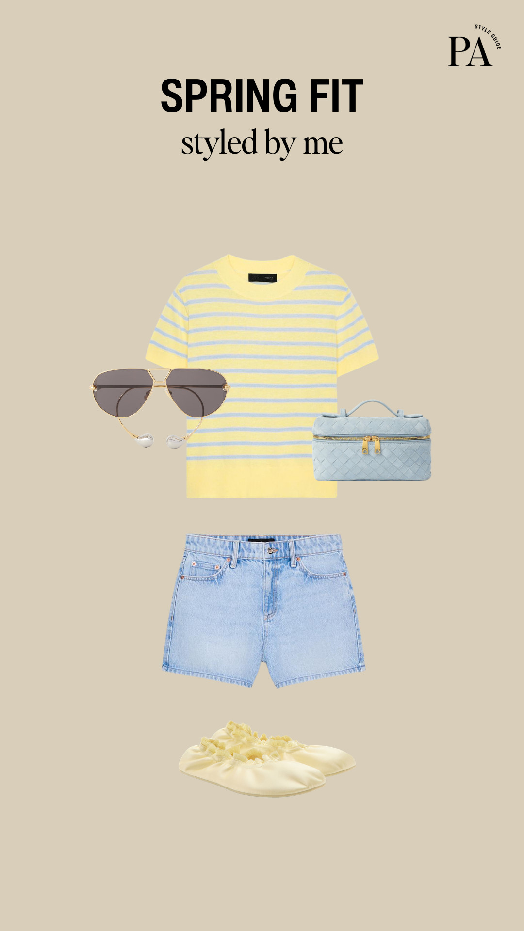 The spring color combo I keep reaching for: blue + yellow. 🩵💛 

 #LTKgrwm #LTKootd #LTKSeasonal