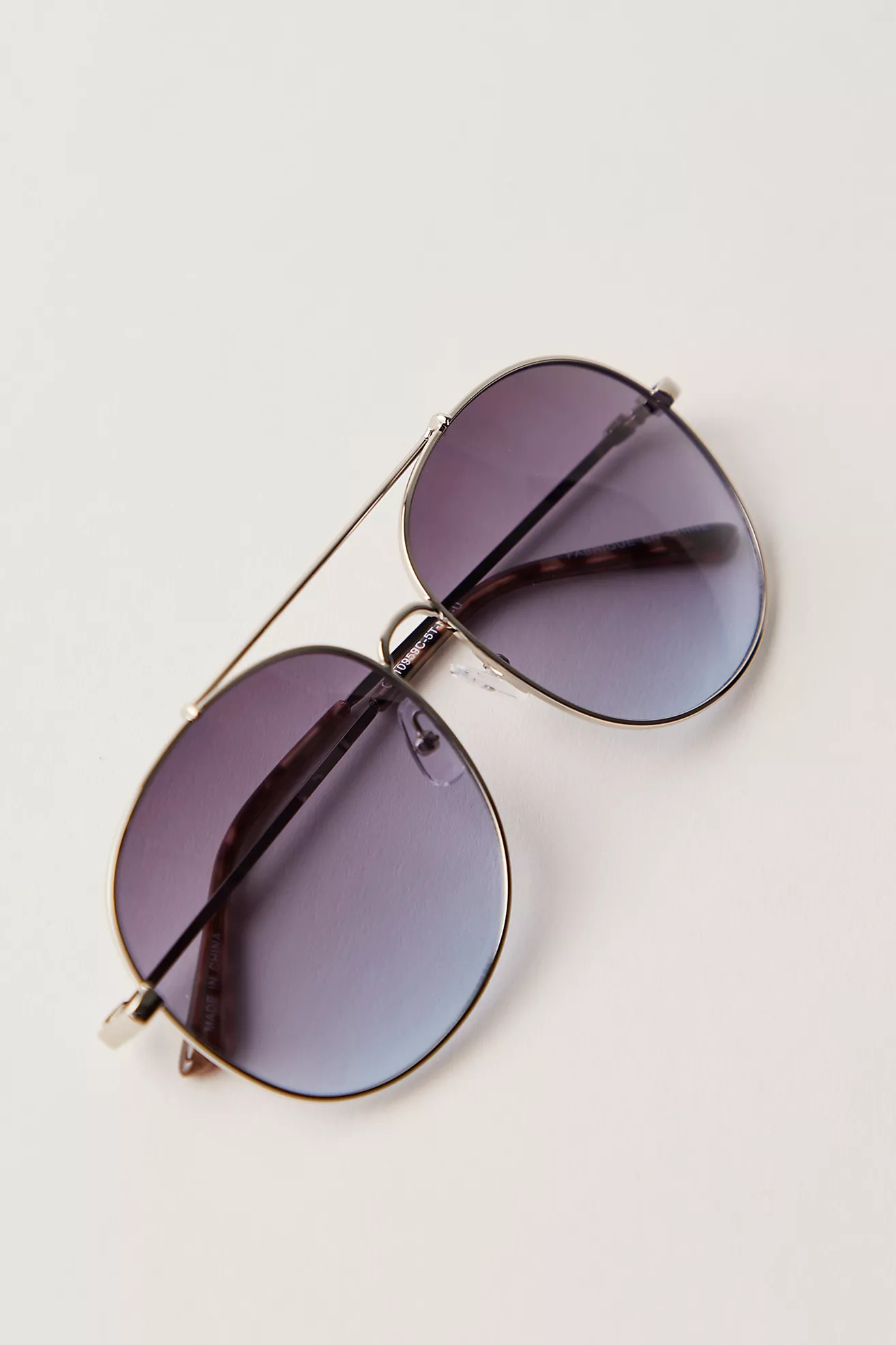 Pasadena Oversized Metal Aviator Sunglasses | Free People (Global - UK&FR Excluded)