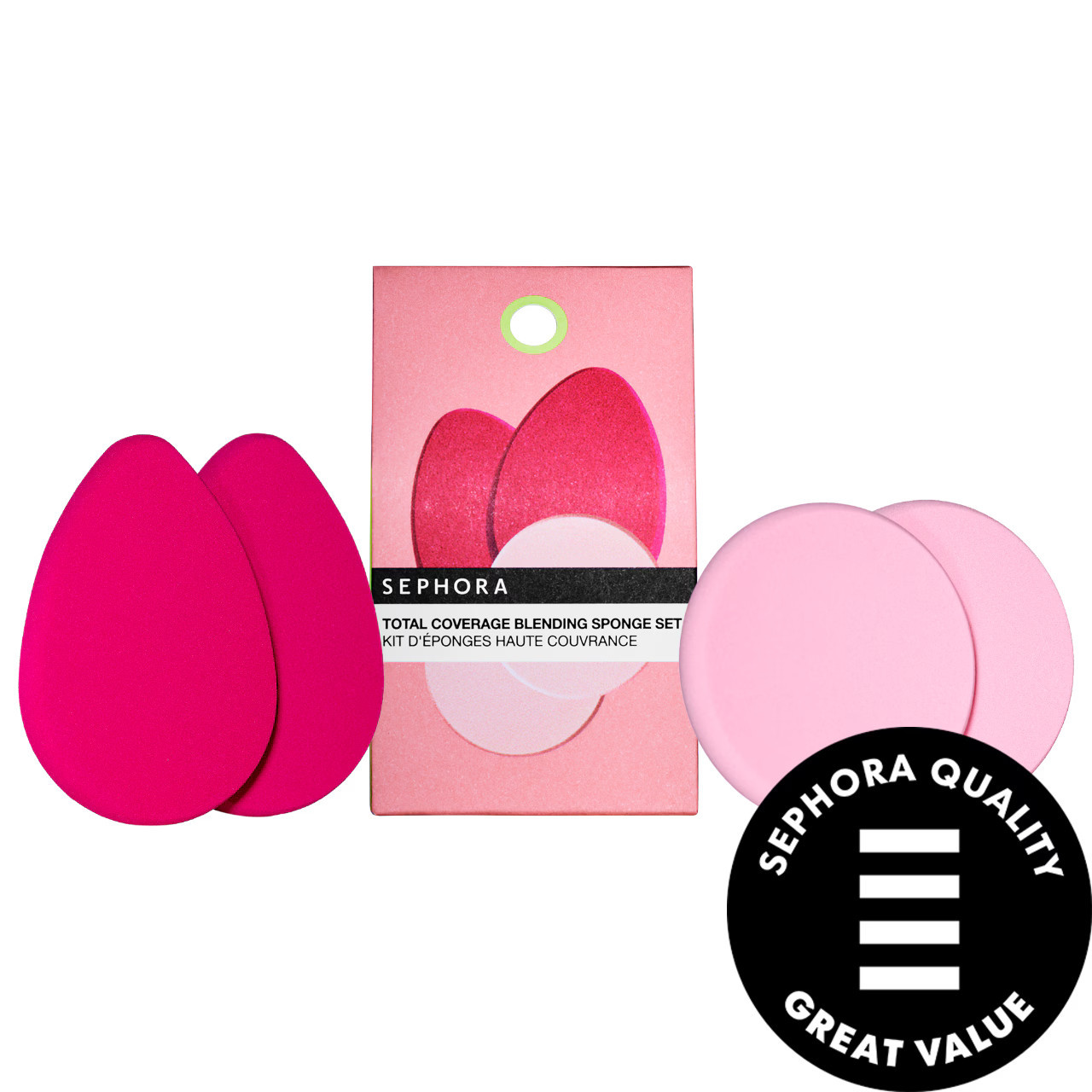 SEPHORA COLLECTION Total Coverage Blending Sponge Set | Sephora (US)