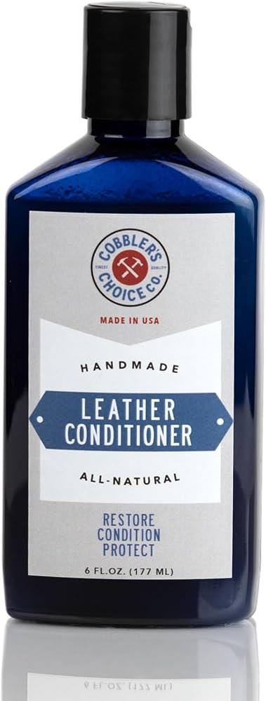 Cobbler's Choice Co. Finest Quality All-Natural Leather Restorer Conditioner - 6oz (177 mL) | Amazon (US)