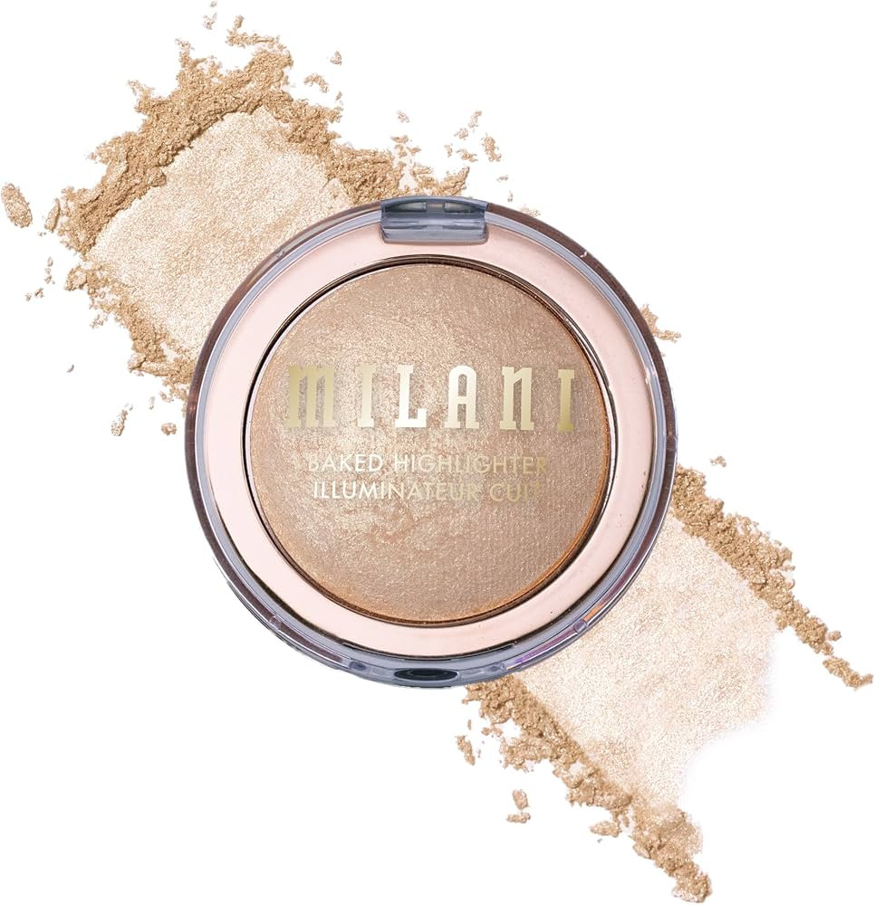Milani Baked Highlighter - Long-Lasting Powder for Natural Radiant Glow- Buildable & Blendable Fa... | Amazon (US)