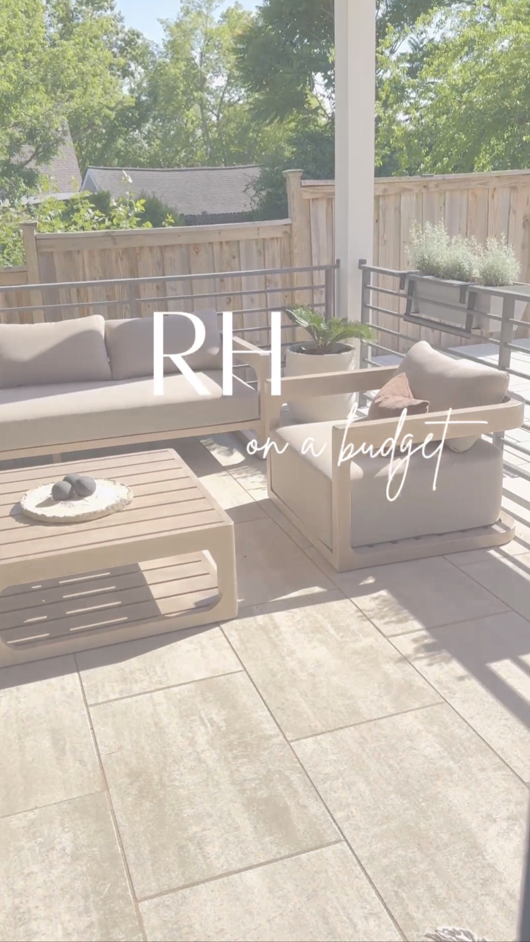 Restoration Hardware Outdoor LOOKS for LESS!

#LTKSeasonal #LTKHome #LTKSaleAlert
