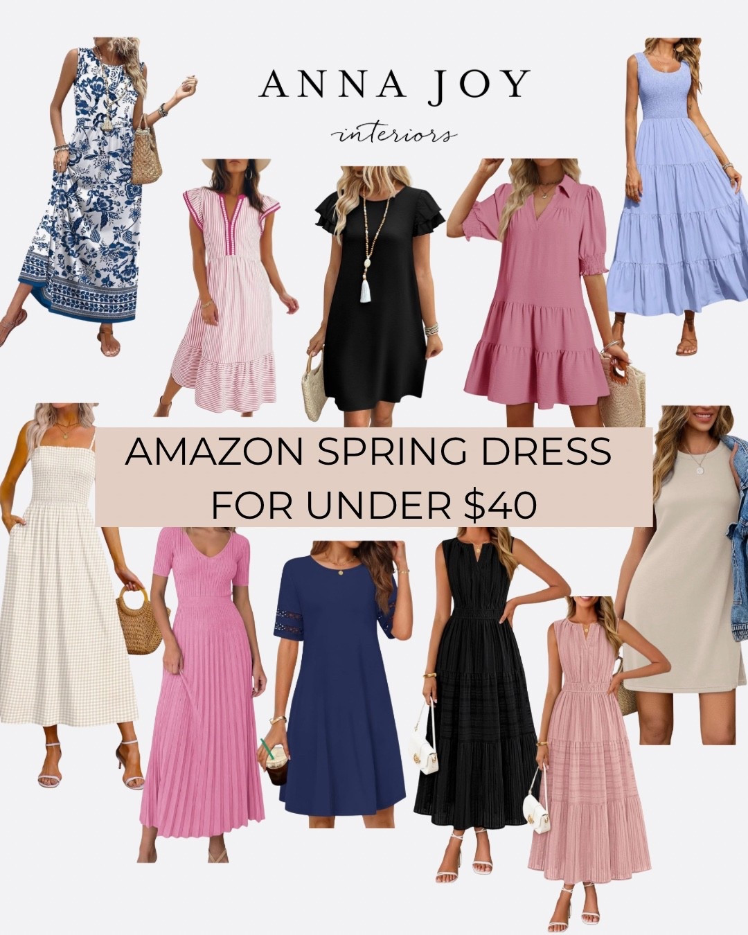 Amazon spring dresses for under $40

#LTKSaleAlert #LTKSpringSale