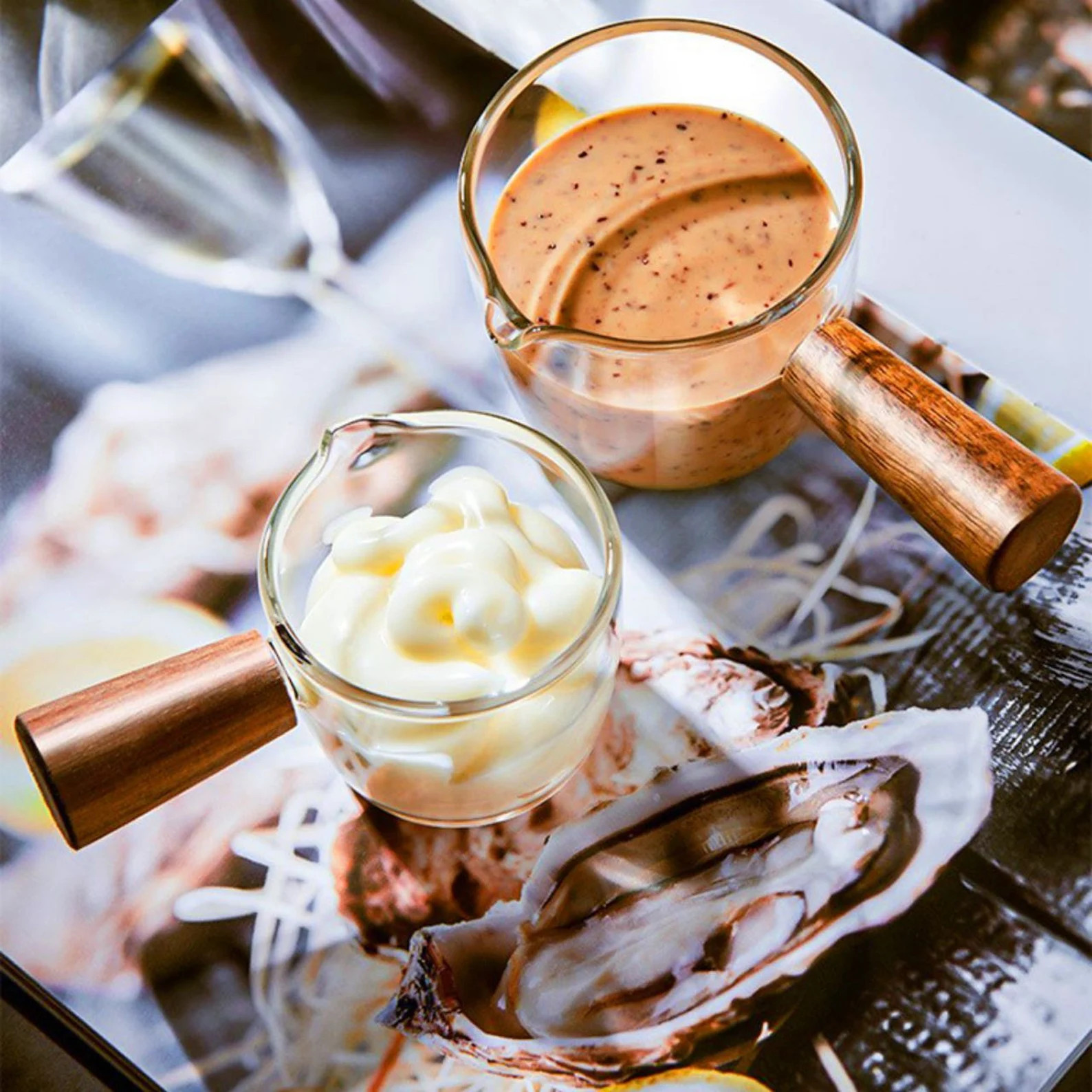 Espresso Milk Coffee Measuring Cup with Spout Single Double Spout  Scale Heat Resistant Modern Ki... | Etsy (CAD)