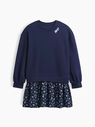 Kids Oversized Sweatshirt Dress | Gap Factory
