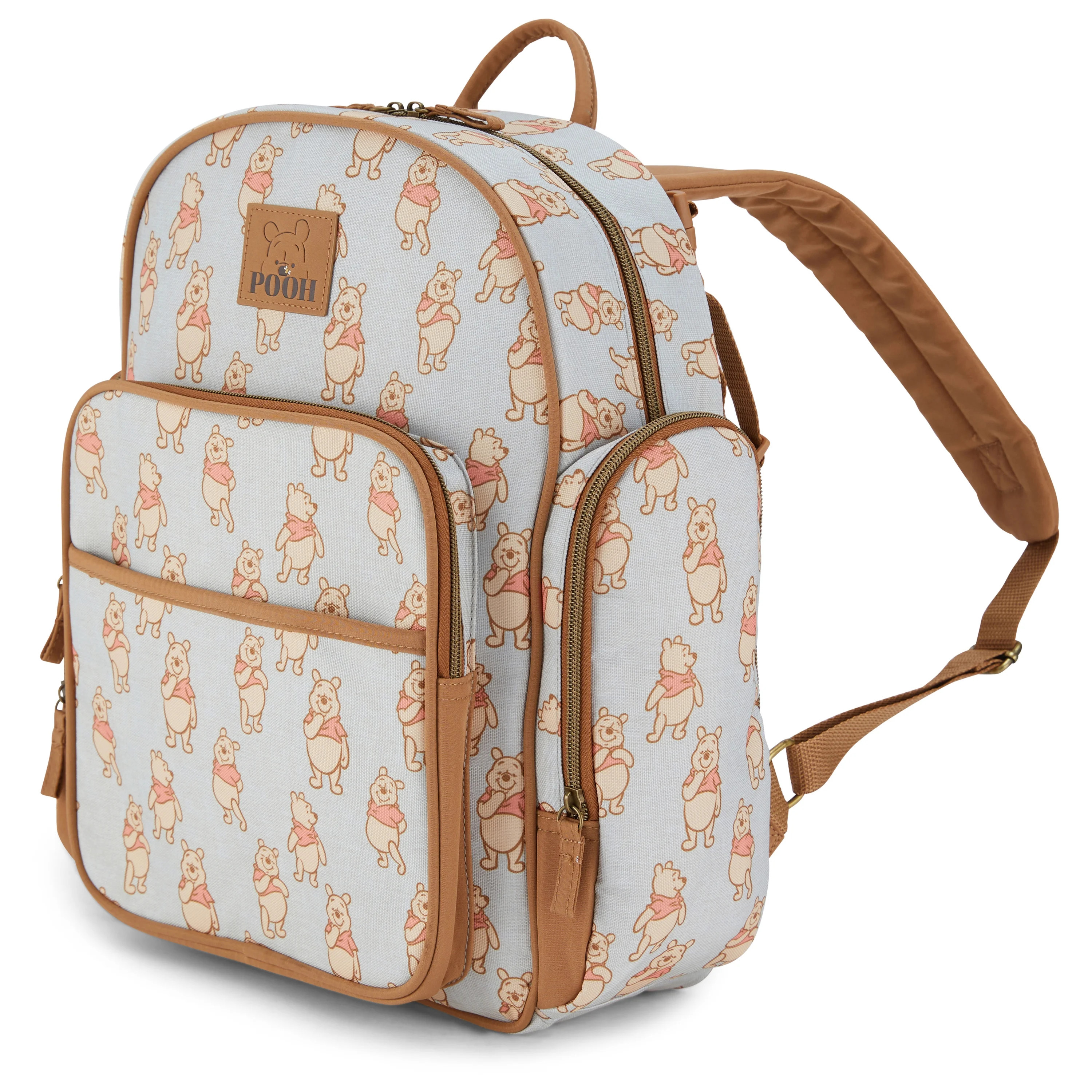 Disney Winnie The Pooh Backpack Diaper Bag with All Over Print | Walmart (US)