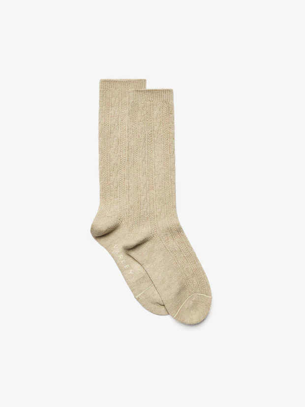 Primrose Plush Cable Sock | Varley UK