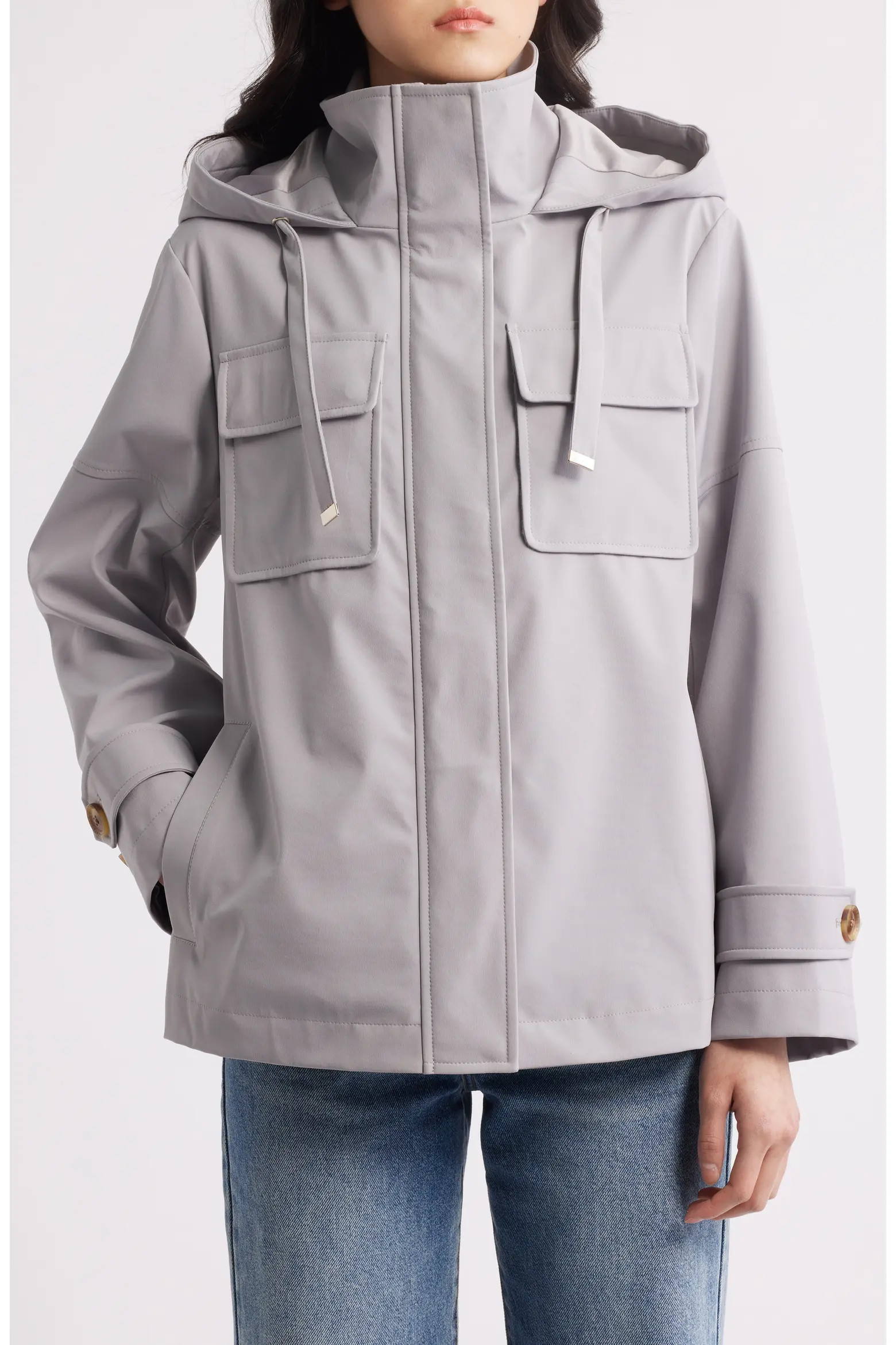 Water Resistant Hooded Jacket (Women) | Nordstrom | Nordstrom