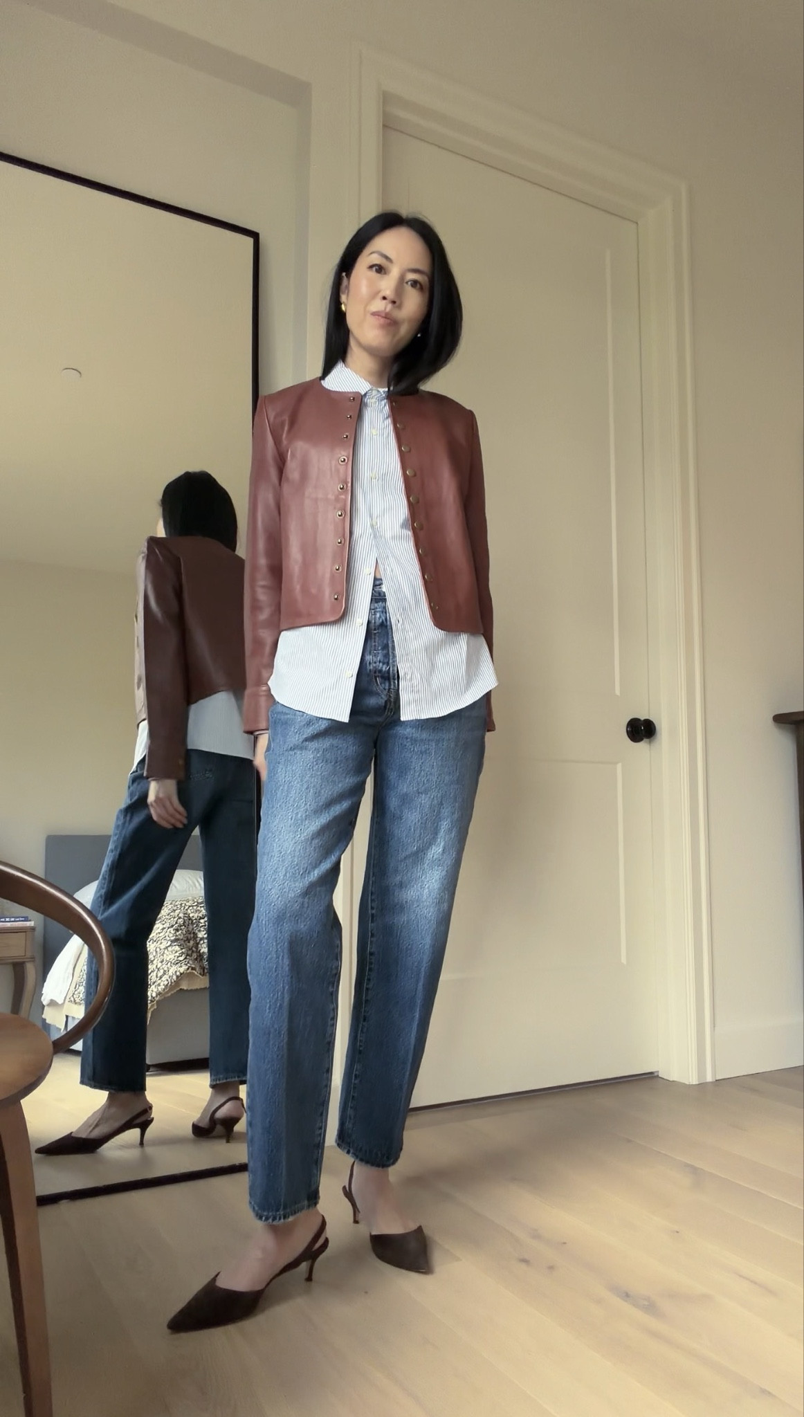 Exact styles linked here:
Jeans
Heels


#classicstyle
#winteroutfit
#elegantstyle
#outfitinspiration
#GNOoutfit

#LTKgrwm #LTKootd #LTKSeasonal