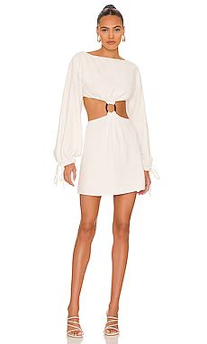 L'Academie Alora Dress in Ivory from Revolve.com | Revolve Clothing (Global)