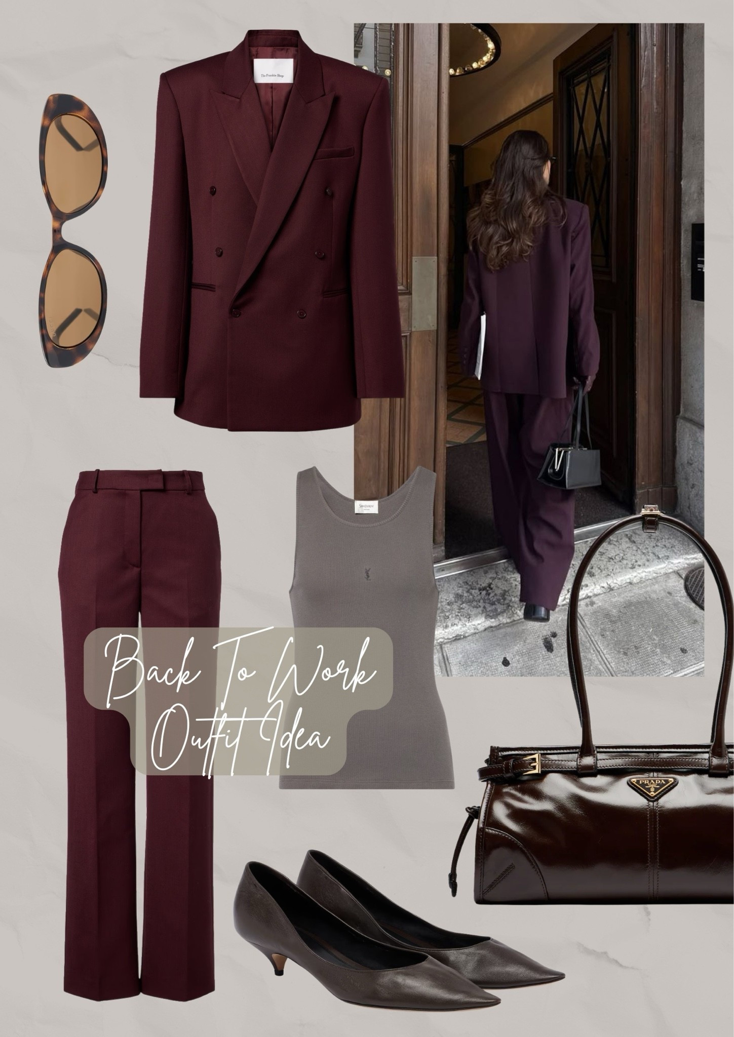 Back to work outfit idea✨

#LTKgrwm #LTKSeasonal #LTKootd