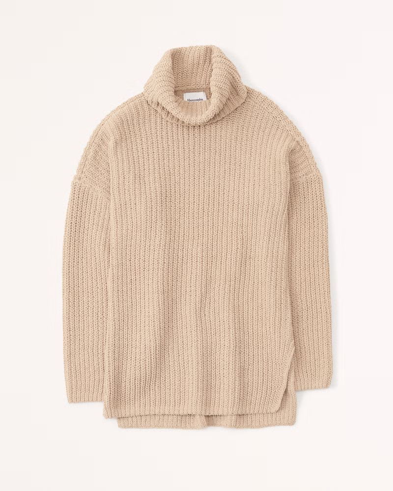 Oversized Turtleneck Sweater | Abercrombie & Fitch (US)