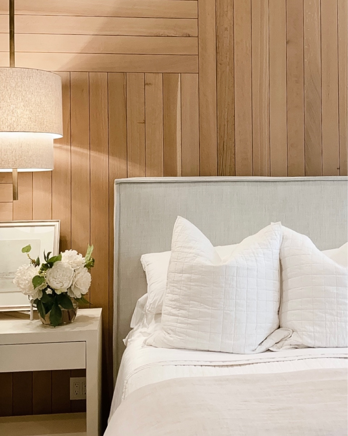 I love a linen upholstered bed. It’s the perfect foundation piece to create a beautiful bedroom because you can pair it with almost any finish nightstand- wood, painted, metal, wicker, etc. 
This one is one of my favorites for the flanged detail on the headboard and footboard and the other two linked are favorites for their wingback shape and price and then I love the Pottery Barn one for the various fabric options it comes in. All three are beautiful beds 🤍

The first two are also on SALE!

#LTKsalealert #LTKhome #LTKstyletip