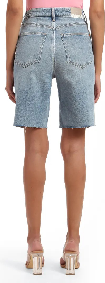 Selina Cutoff Bermuda Denim Shorts | Nordstrom