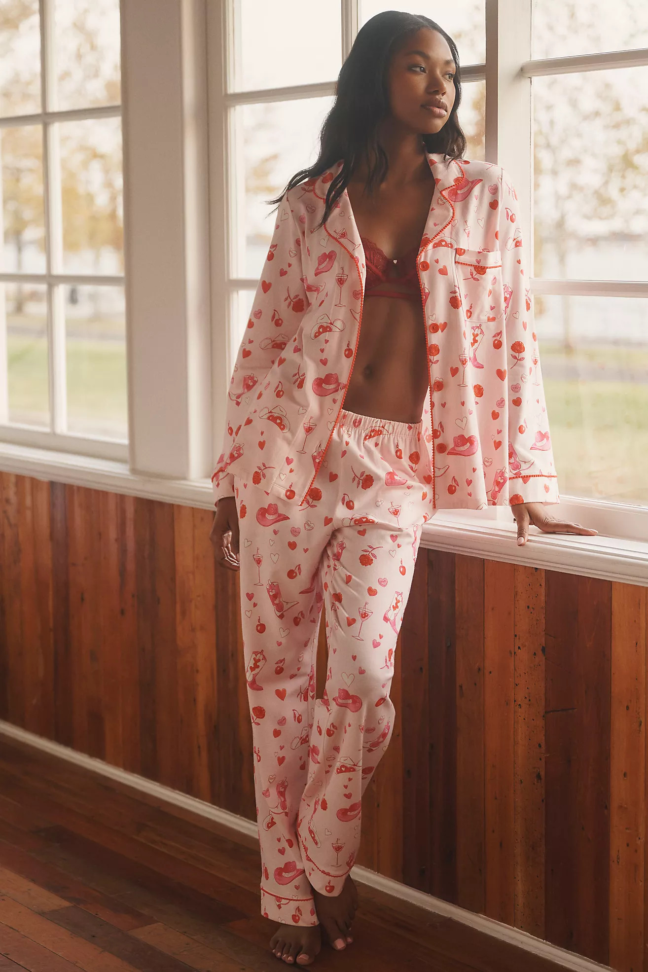 BedHead PJs Giddy Up Pajama Set | Anthropologie (US)