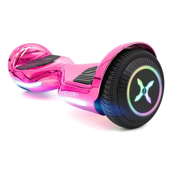Hover-1 Allstar Hoverboard, Pink, 6.5 In. LED Wheels, LED Sensor Lights; Lithium-Ion 14 Cell Batt... | Walmart (US)