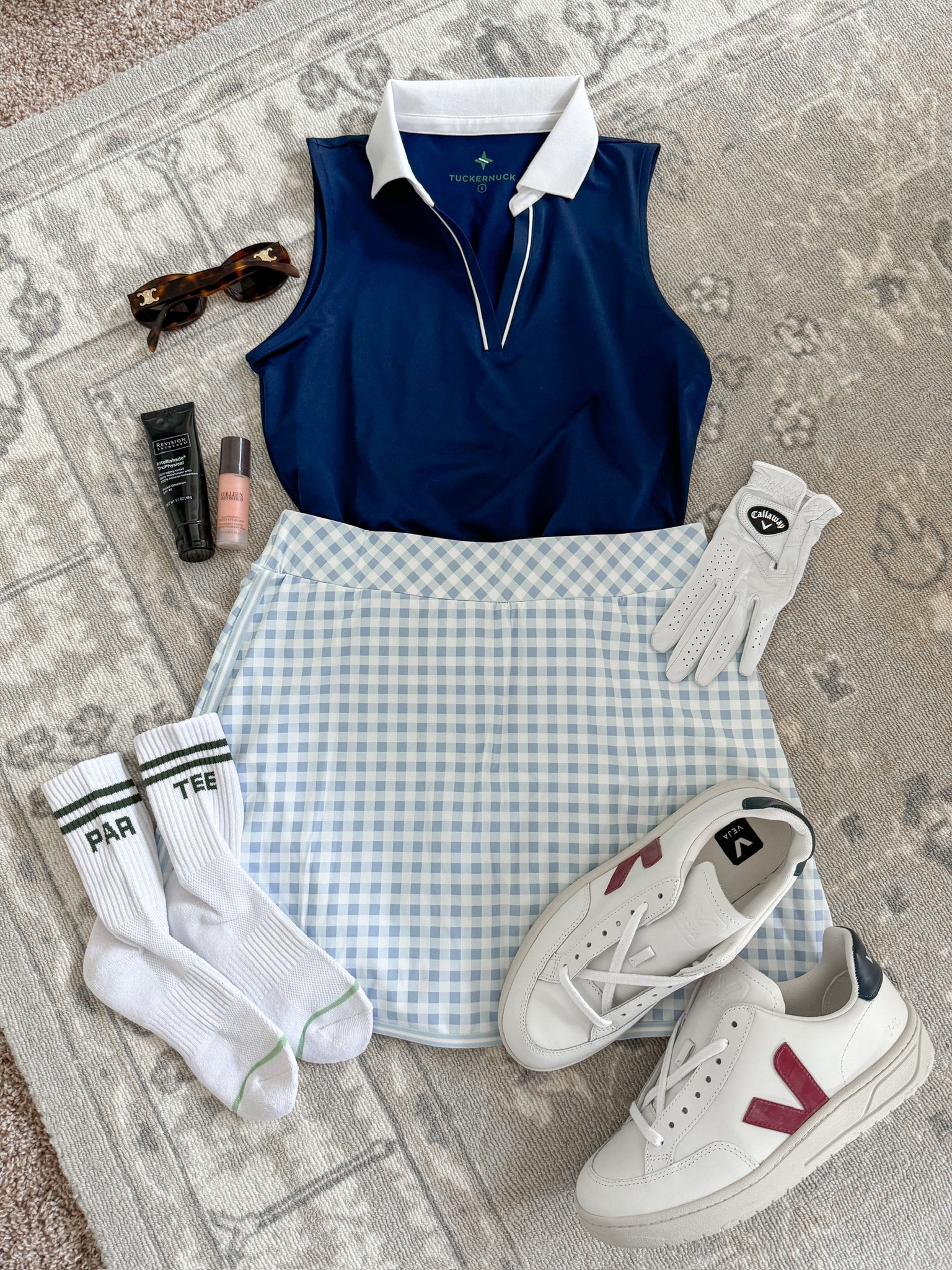 How adorable is this golfing outfit from Tuckernuck?! Wearing size small. Golf skirts // golf tops // golf accessories // summer accessories // Tuckernuck golf

#LTKSeasonal #LTKStyleTip