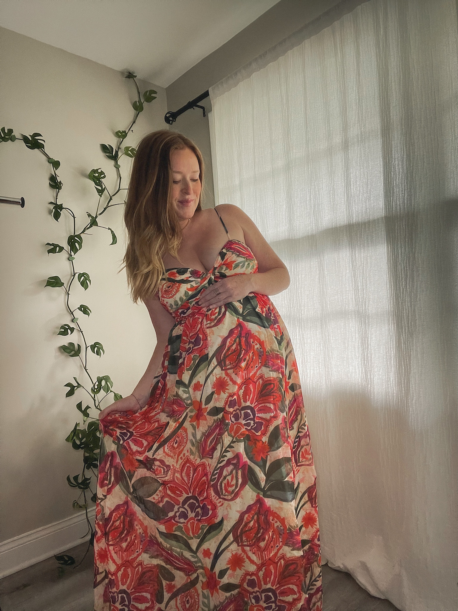 Loving this pink blush maternity summer dress! How perfect for a baby shower 😍

#LTKBaby #LTKBump #LTKSeasonal