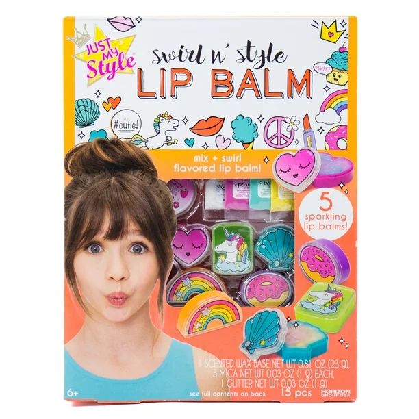 Just My Style D.I.Y. Swirl N' Style Lip Balm Kit, Arts & Crafts, 6+ - Walmart.com | Walmart (US)