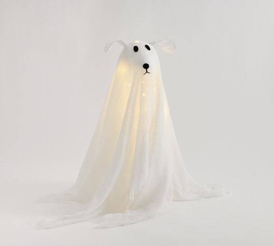 Lit Ghost Dog | Pottery Barn (US)