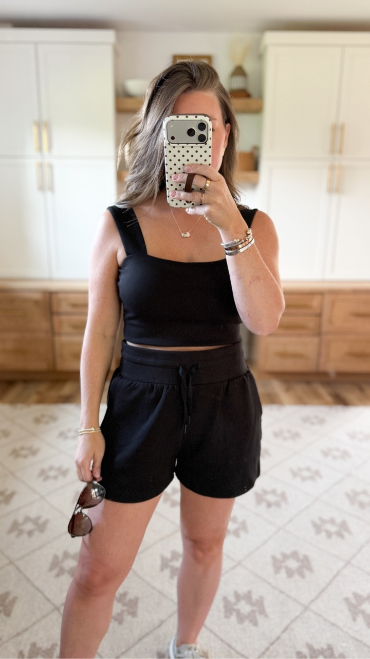 Just got this cropped tank top and these awesome high waisted shorts  from @saltproject got a medium in both and linking the other color I got!

#LTKSeasonal #LTKActive #LTKfitnessgoals