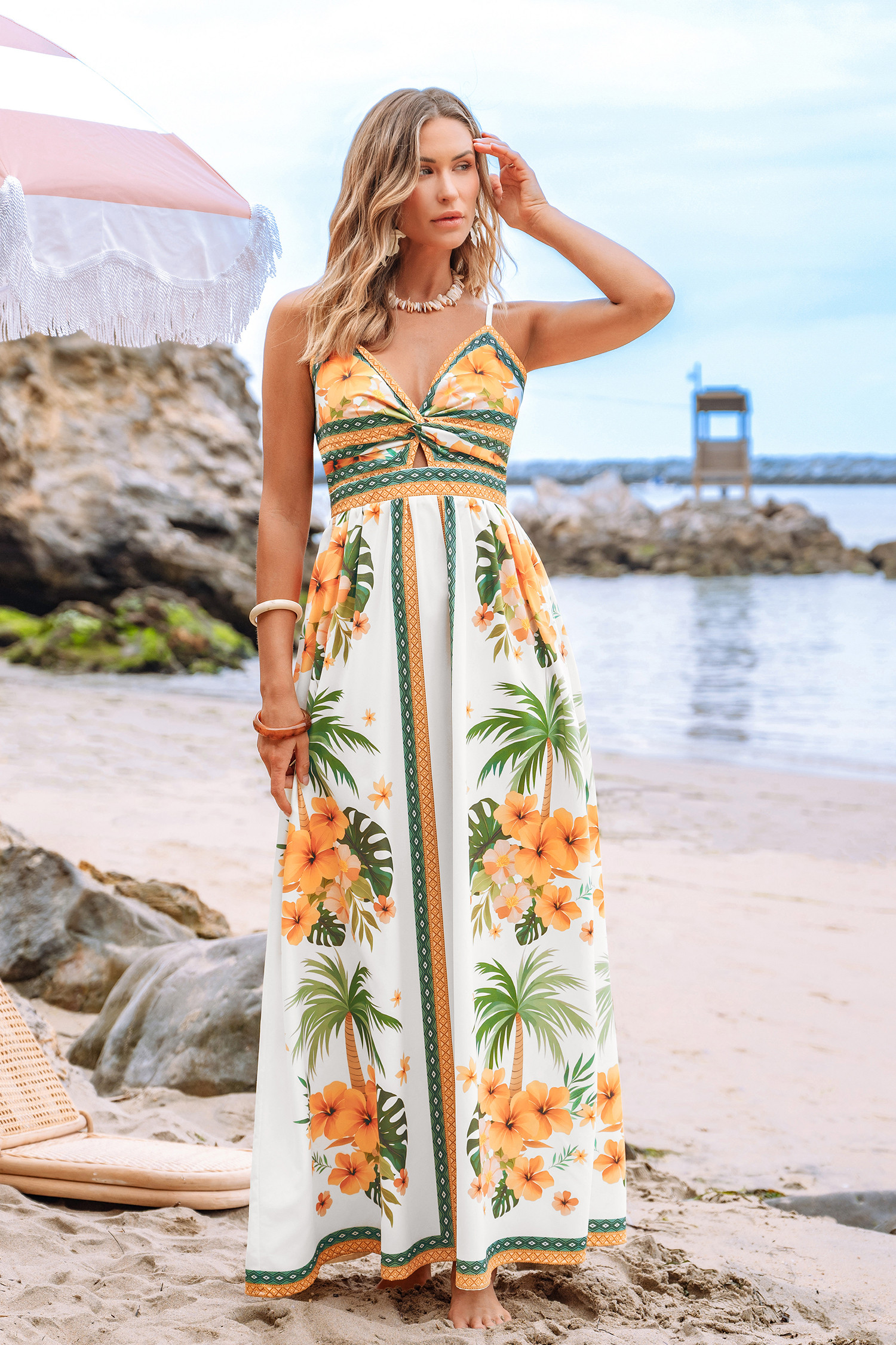Luxe Resort Tropical Maxi Dress | Cupshe US