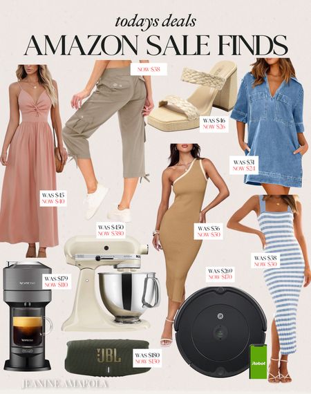 Amazon sale finds 🙌🏻🙌🏻

Summer dress, bodycon dress  kitchenaid mixer, expresso maker, robot vacuum, sandals spring break fashion, vacation finds 

#LTKstyletip #LTKshoecrush #LTKhome