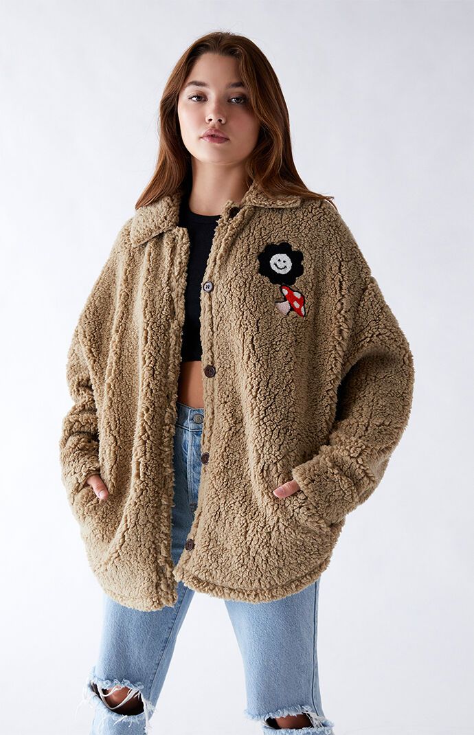 PacSun Homecoming Patch Shacket | PacSun