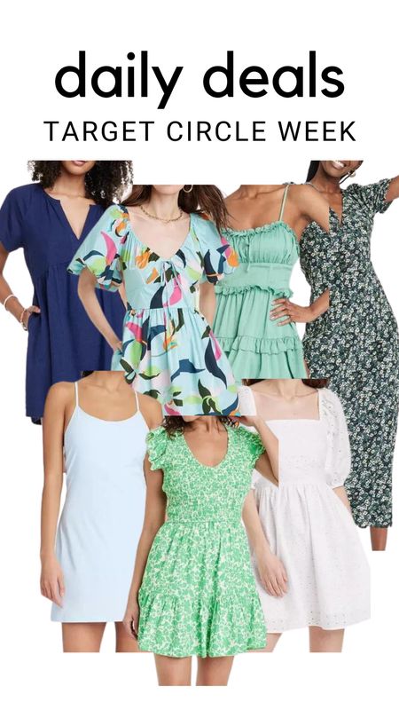 Target dresses are 20% off - time to stock up for spring and summer!

#LTKsalealert #LTKunder100 #LTKunder50