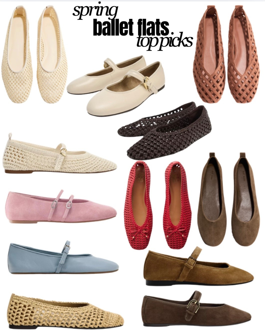 Spring ballet flats top picks 🌼🫶🏻

#LTKspring #LTKstyletip #LTKuk