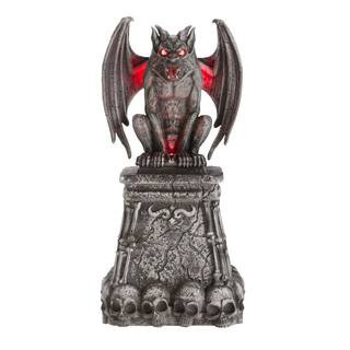 5 ft. Grave & Bones LED Gargoyle | The Home Depot