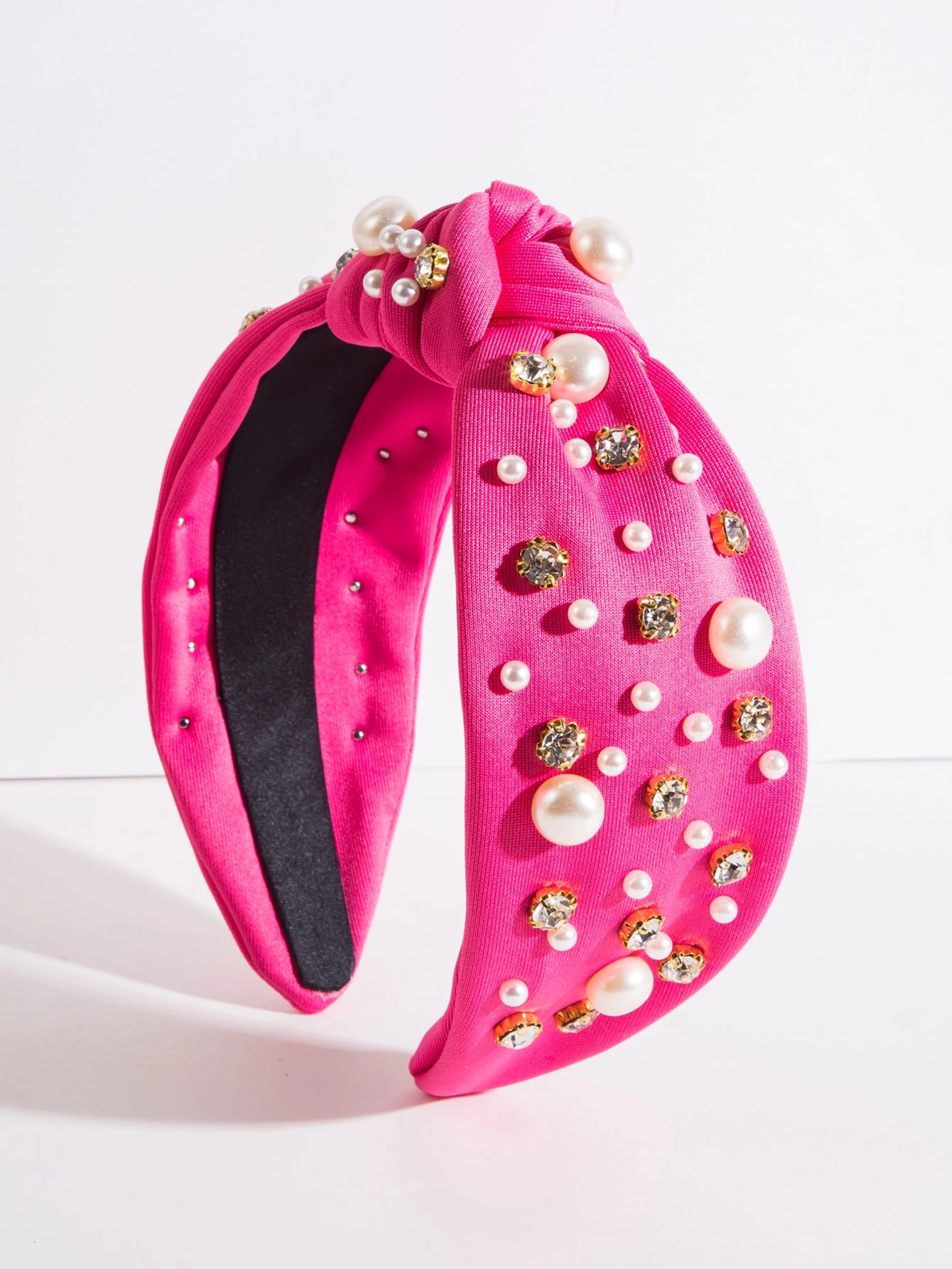 Faux Pearl & Knot Decor Headband | SHEIN