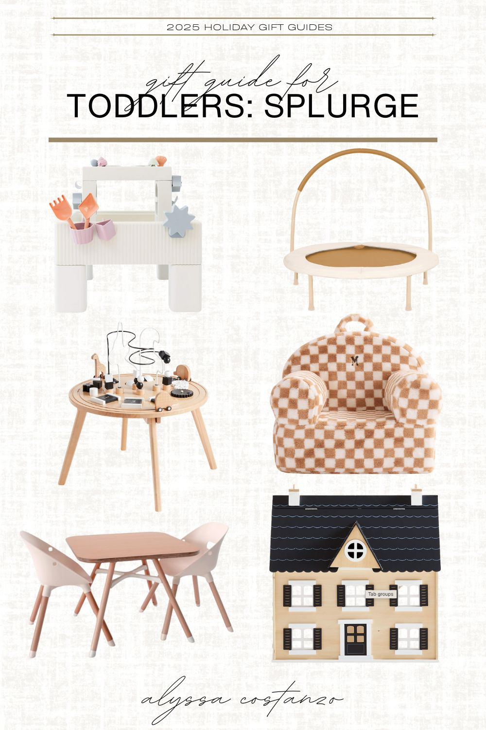 toddler gift ideas; gift guide for toddlers; gifts for toddlers; toddler gifts; gifts for babies; christmas gifts for babies; gift guide for baby; play kitchen; wooden kitchen; pikkler; play room inspo; music box for baby; toddler trampoline; baby slide; toddler slide; play room ideas; toddler chair; doll house; wooden doll house; activity table; first table and chairs; water table; outdoor toys for kids; toddler toys outside 

 #LTKGiftGuide #LTKBaby #LTKKids